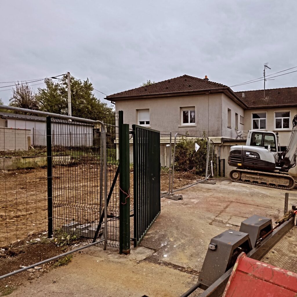 Le bâtiment avant démolition